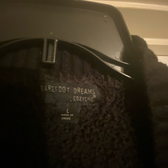 Barefoot Dreams cozy chic cardigan 
Black, large - Picture 7 of 9